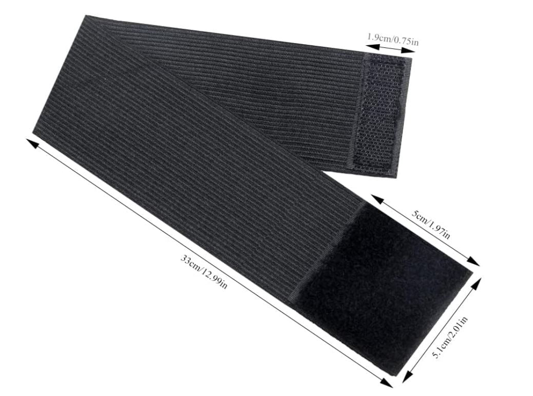 Poppy Velcro Armbands