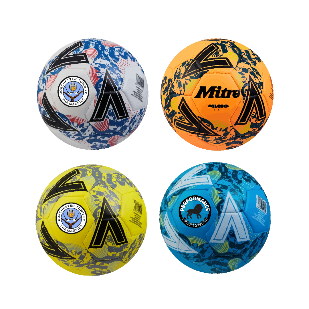 Custom Mitre Calcio Footballs