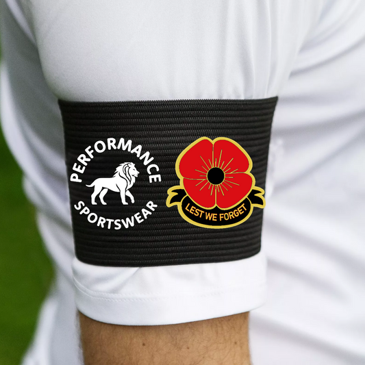 Custom Poppy Velcro Armbands