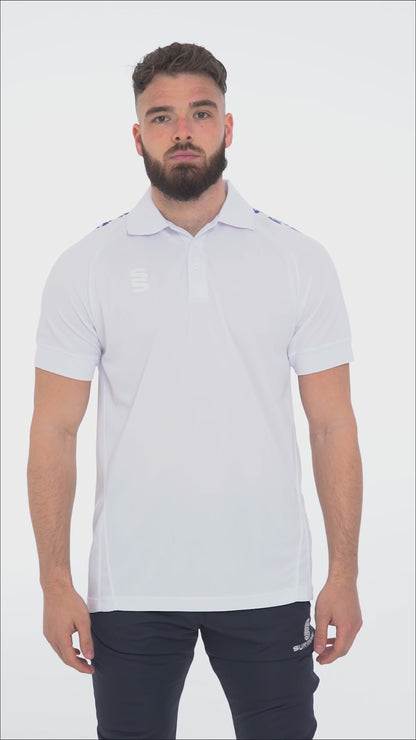 Surridge Dual Solid Colour Polo (Diags)