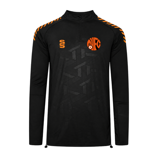 Surridge Black Impact Quarter Zip Performance Top