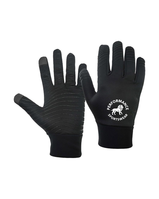 Black Warm Player Gloves