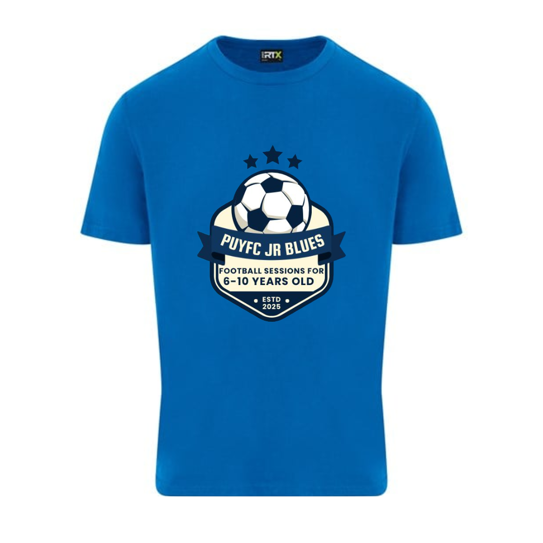 PUYFC Adults Junior Blues T-Shirt